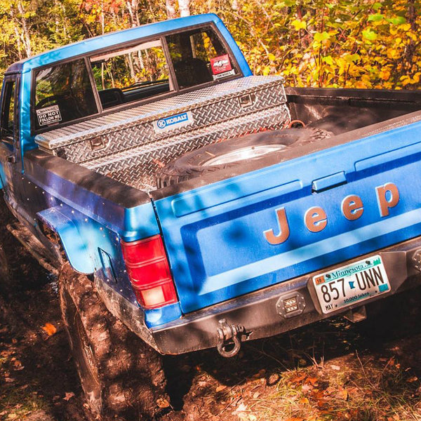 Manta Ray Rear Bumper for Jeep Comanche MJ
