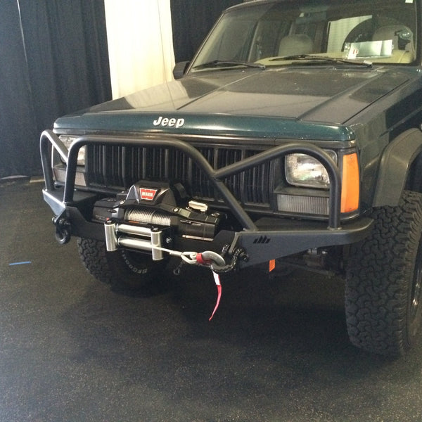 Extreme Front Winch Bumper | Grille Guard Hoop | Jeep XJ/MJ - DirtBound Offroad
