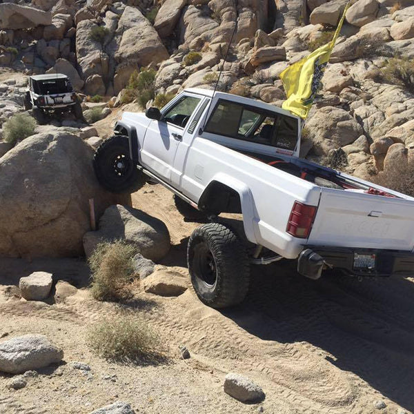 Rock Sliders | Short Bed | Jeep Comanche MJ - DirtBound Offroad