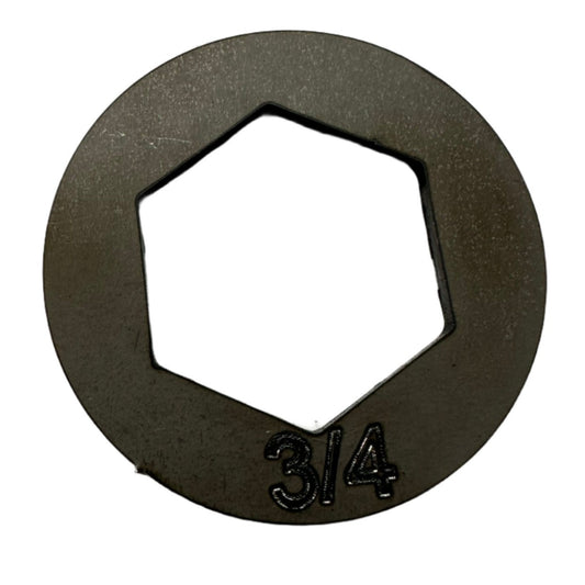 3/4" Bolt Hex Lock Weld Washer Round