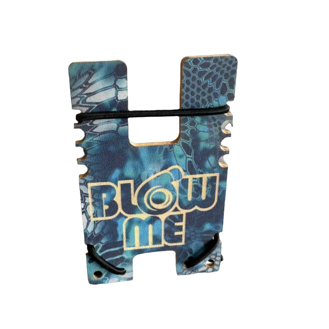 Wallet Blue Pattern | Blow Me - DirtBound Offroad