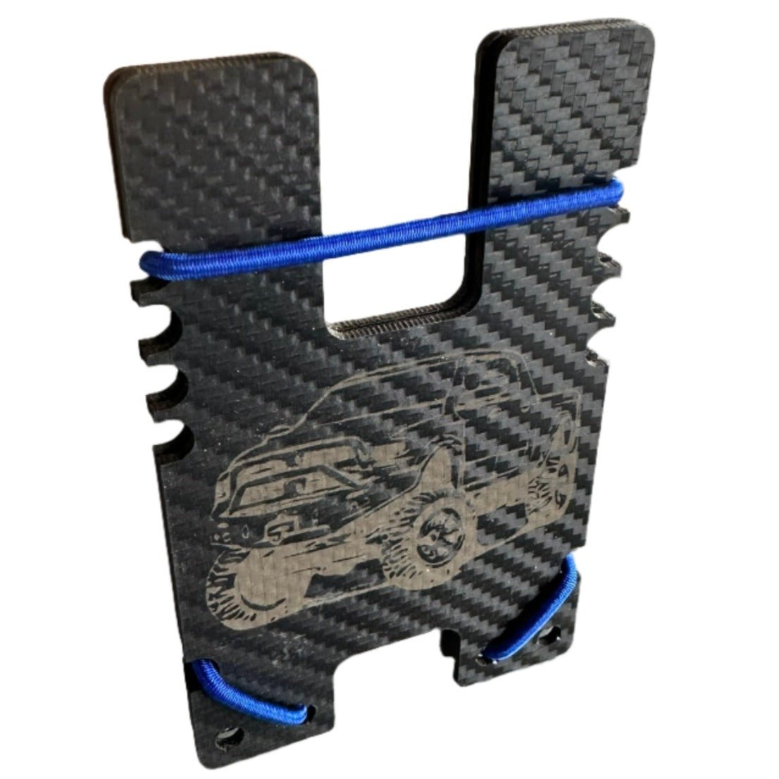 Handmade Carbon Fiber Wallet for Ram Truck Enthusiasts - DirtBound Offroad