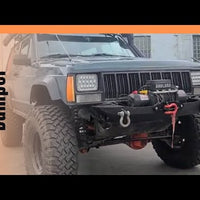 Stump Winch Bumper | Jeep Cherokee XJ & Comanche MJ (1984-2001)