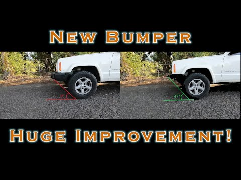 Mojave Front Bumper | Jeep Cherokee XJ & Comanche MJ (1984-2001)