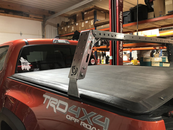 Bed Rack 4" Tonneau Cover Adapters - DirtBound Offroad