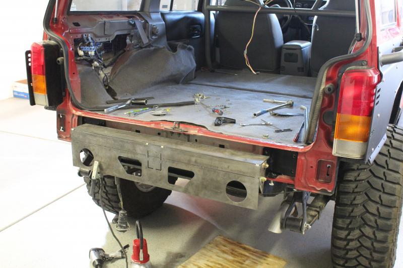 DIY Mojave Rear Bumper Cut and Fold | Jeep Cherokee XJ - DirtBound Offroad