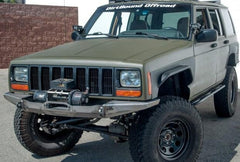 Manta Ray Front Winch Bumper for Jeep XJ/MJ