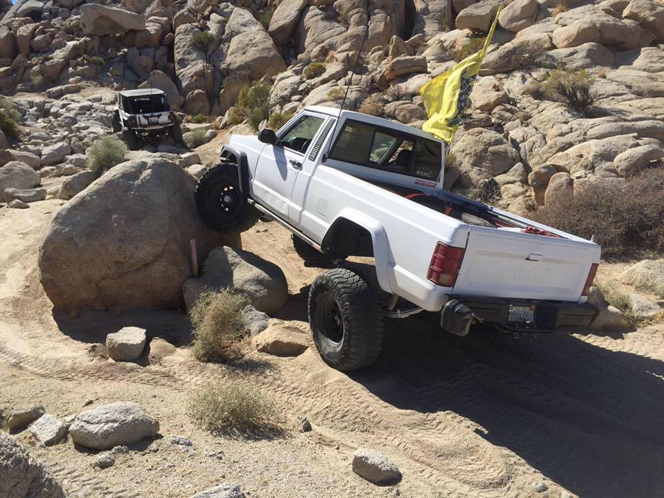 Rock Sliders | Short Bed | Jeep Comanche MJ - DirtBound Offroad