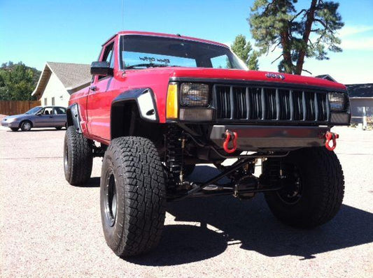 Stubby Front Recovery Bumper | Jeep XJ/MJ - DirtBound Offroad
