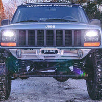 Stump Winch Bumper | Jeep XJ/MJ - DirtBound Offroad
