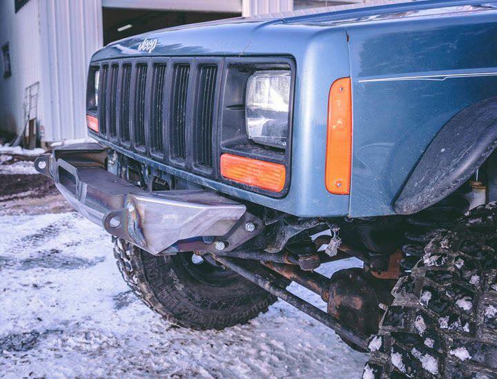 Stump Winch Bumper | Jeep XJ/MJ - DirtBound Offroad