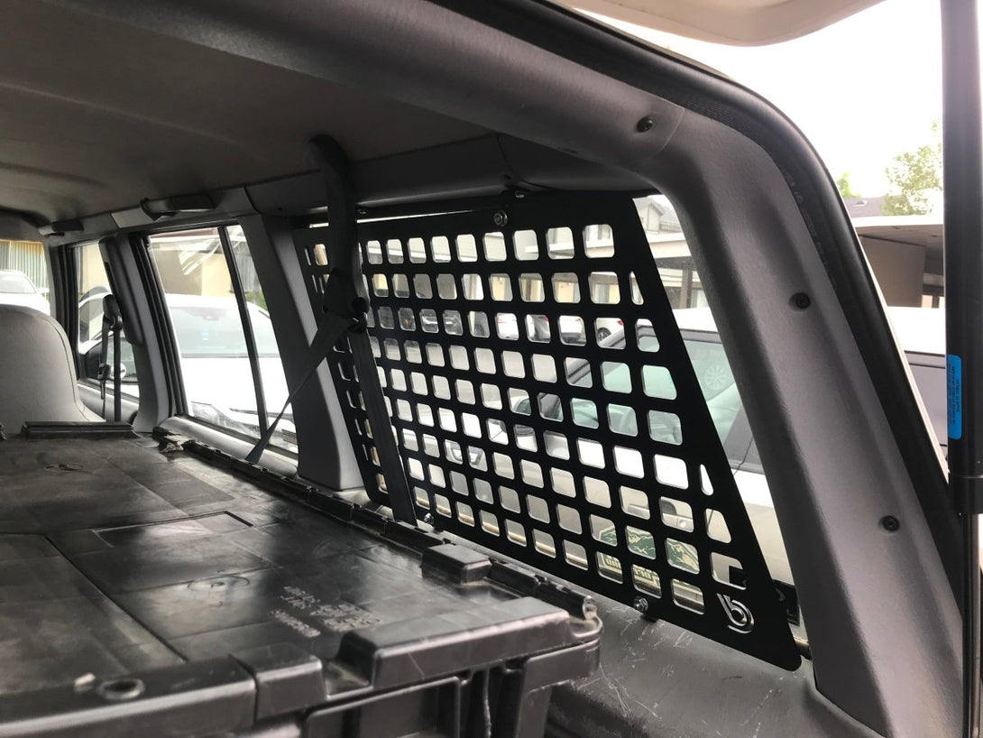 Window Storage Rack - Molle Pattern - Jeep Cherokee XJ 84/01 - DirtBound Offroad